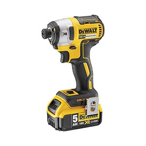 Aparafusadora Impacto sem escovas XR 18V 1/4" Li-Ion 5,0Ah
 - DeWalt