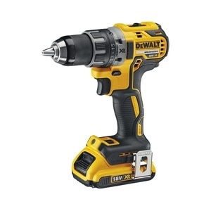 Berbequim Aparafusador sem escovas XR 18V com 2 baterias Li-Ion 2,0Ah com mala TSTAK - DeWalt