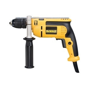 Berbequim com percussão 701W - 1 velocidade variável 13 mm bucha auto + mala
 - DeWalt