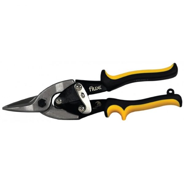 Tesoura Cortar Chapa 10" Cabo Bimateria - Flux
