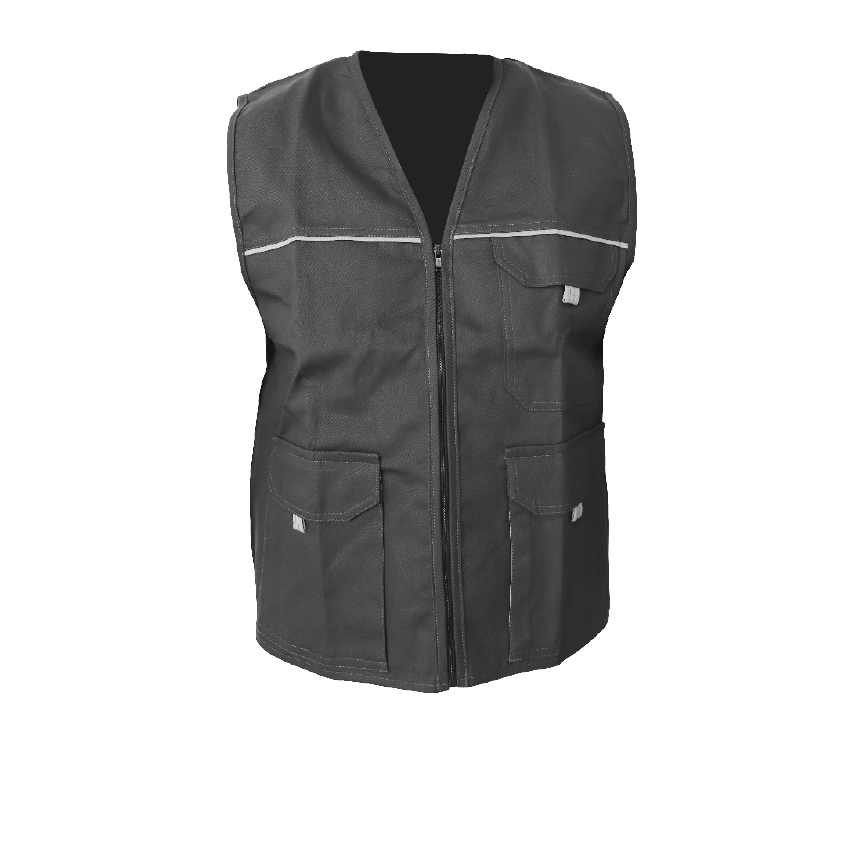 Colete bicolor 100% algodão - Pecol