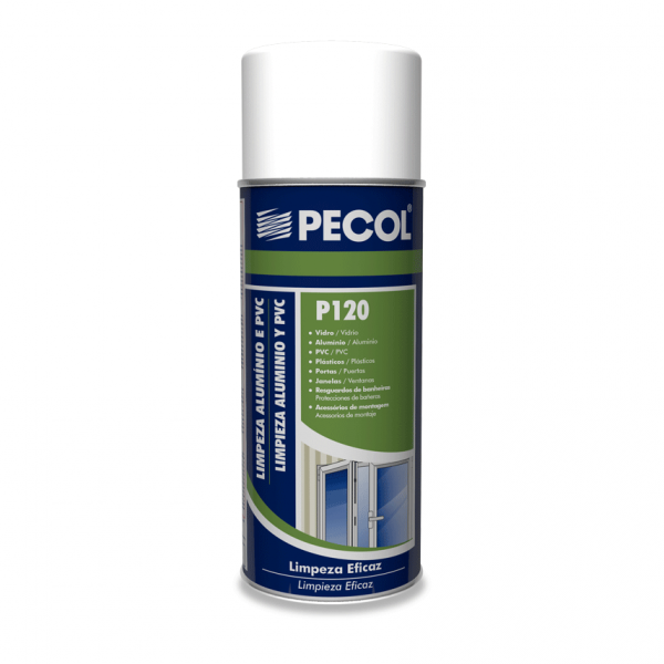 P120 Spray Limpeza Vidro / Alumínio - Pecol