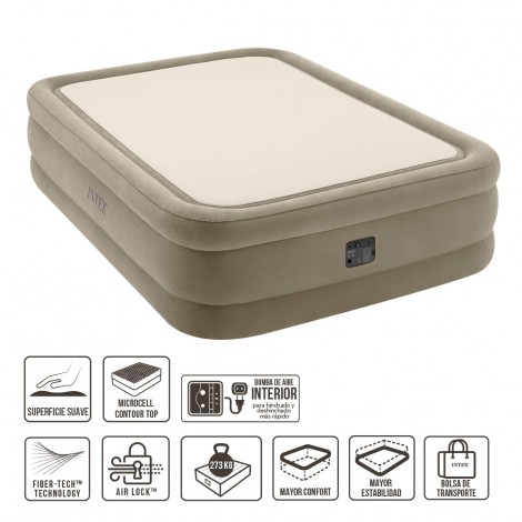 Cama Insuflável  com Thermalux, Calor e Frio
 - INTEX - Image 3