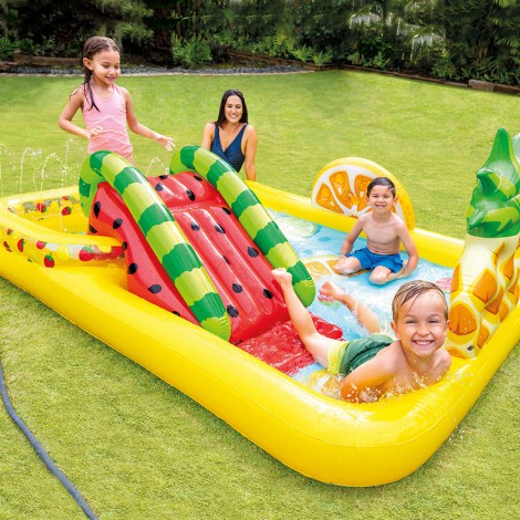 Centro de Jogos  Frutas com Escorrega e Pulverizador
 - INTEX - Image 3