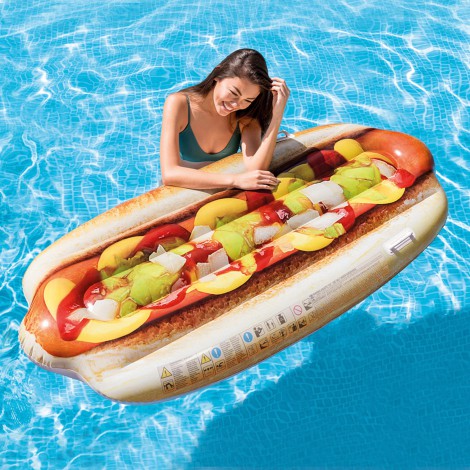 Colchão Insuflável Hot Dog Realista 
 - INTEX - Image 3