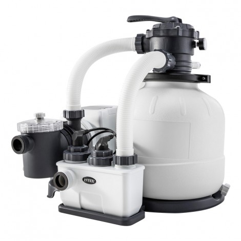 Combo  Bomba de Areia + Cloração Salina Eco 7g/h - 32 200 L - INTEX - Image 2