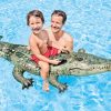 Crocodilo Inflável  Efeito Realista +2 Alças 191x170cm
 - INTEX - Image 3