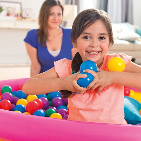Jogo de 100 Bolas - Fun Ballz - +2 Anos   
 - INTEX - Image 3