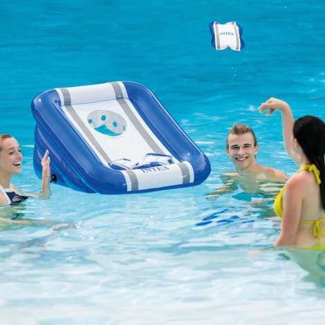 Jogo de Cesto Insuflável  com Sacos Para Marcar Pontos 
 - INTEX - Image 3