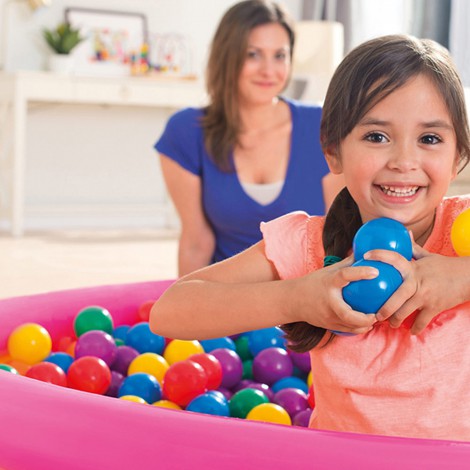 Pack 100 Bolas Multicolor  8cm +2 Anos   - INTEX - Image 2