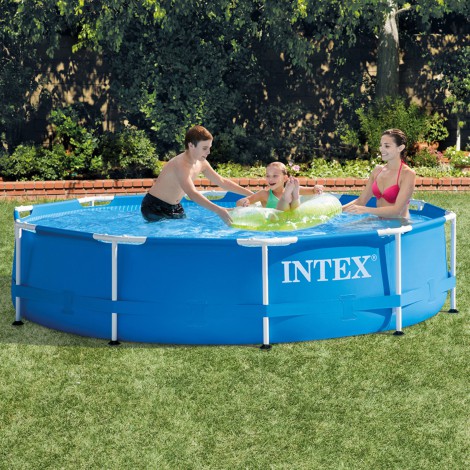 Piscina Desmontável  Metal Frame - 305x76cm - 4485litros
 - INTEX - Image 3