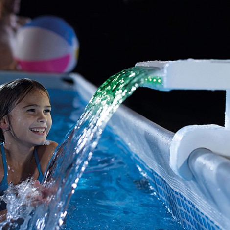 Cascada de Agua Con Luces Led Multicolor 
 - INTEX - Image 4