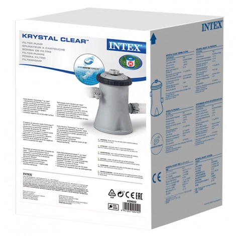 Bomba de Filtro  Krystal Clear 1.250 L/h - Tipo H  - INTEX - Image 3