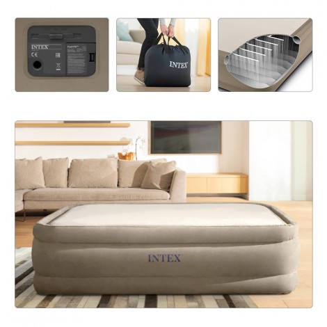 Cama Insuflável  com Thermalux, Calor e Frio
 - INTEX - Image 4