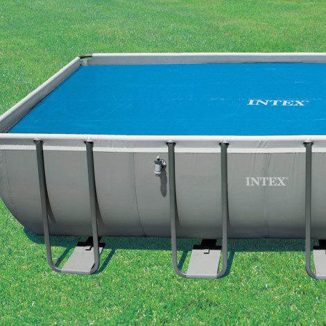 Cobertura Solar  476x234 - Para Piscinas Retangulares de 488x244 
 - INTEX - Image 4