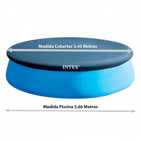 Cobertura  Para Piscina Insuflável Easy Set - 366cm  
 - INTEX - Image 4