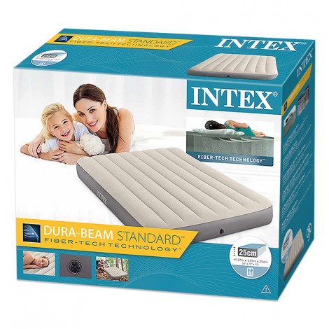 Colchão Insufável  Dura-beam Standard Deluxe Single-high - 137x191x25cm 
 - INTEX - Image 4