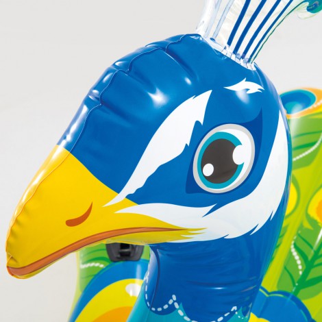 Colchão Pavão Real  - Insufláveis de Figuras - 193x163x94cm
 - INTEX - Image 4