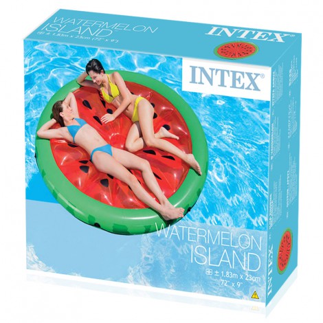Colchão de Ar Em Forma de Melancia - 183x23cm 
 - INTEX - Image 4