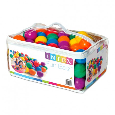 Jogo de 100 Bolas - Fun Ballz - +2 Anos   
 - INTEX - Image 4