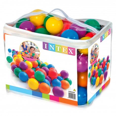Pack 100 Bolas Multicolor  8cm +2 Anos   - INTEX - Image 3