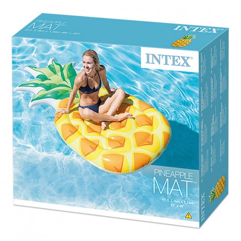 Colchão Insuflável Individual  - com Forma de Ananás - 124x216cm 
 - INTEX - Image 5