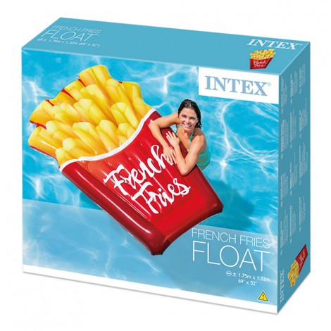 Colchão Insuflável  - com Forma de Batatas Fritas Em Recipiente - 132x175cm 
 - INTEX - Image 5