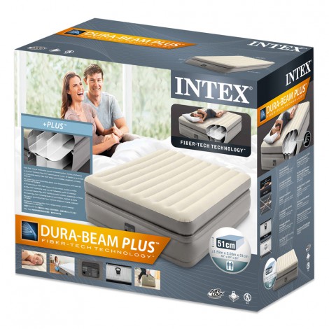 Colchão Insuflável  2 Pessoas Fiber-tech Prime Comfort Elevated
 - INTEX - Image 5