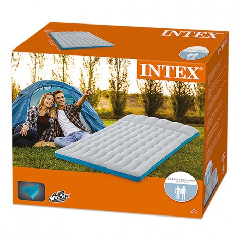 Colchão Insuflável  Campismo - Para 2 Pessoas - 127x193x24cm 
 - INTEX - Image 5