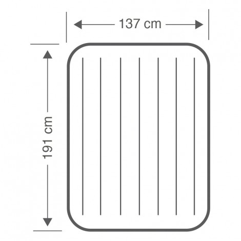 Colchão Insufável  Dura-beam Standard Deluxe Single-high - 137x191x25cm 
 - INTEX - Image 5