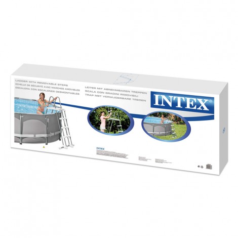 Escada Piscinas  - Para Piscinas de Até 122cm
 - INTEX - Image 5