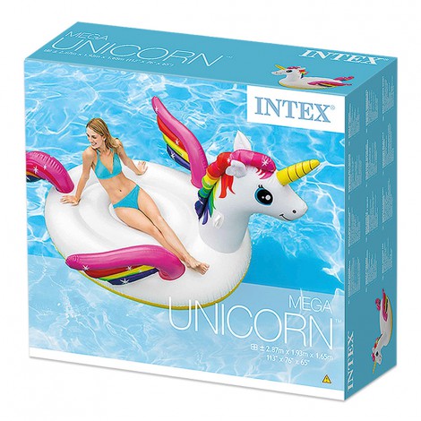 Flutuador Unicórnio Xl - Insufláveis  - 287x193x165cm 
 - INTEX - Image 5