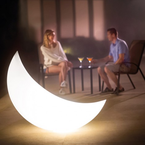 Lâmpada Led Lua 7 Cores 43x135x89cm - INTEX - Image 4