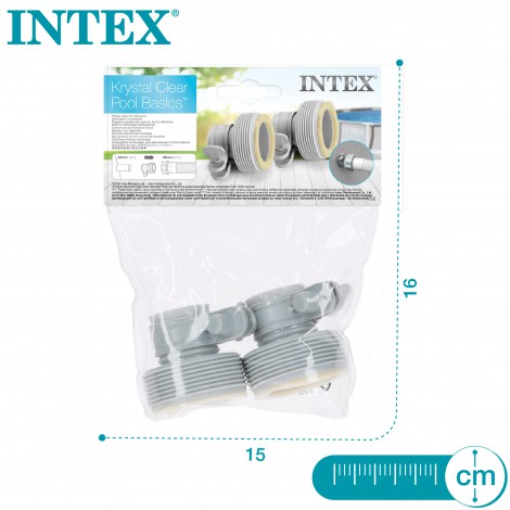 Lote 2 Adaptadores B Para Tubos de 38 Mm a 32 Mm  
 - INTEX - Image 5
