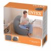 Poltrona/Puff Insuflável 114x114x71cm Cinza - 68579NP - INTEX - Image 4