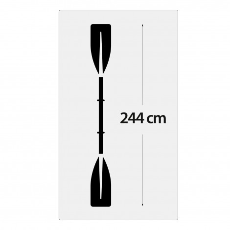 Remos AlumÍnio  122cm ConversÍvel En Um Para Caiaque 
 - INTEX - Image 5