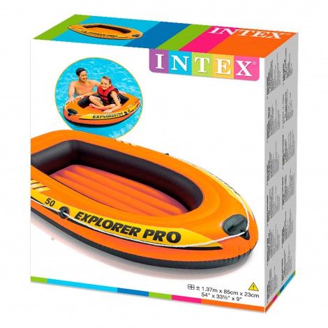 Barco Insuflável  Explorer Para Crianças - 137x85x23cm
 - INTEX - Image 6