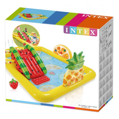 Centro de Jogos  Frutas com Escorrega e Pulverizador
 - INTEX - Image 6