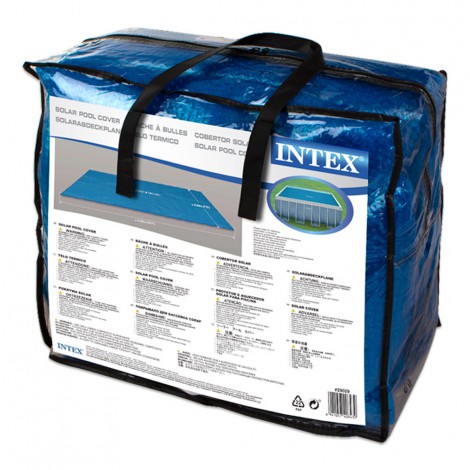Cobertura Solar  476x234 - Para Piscinas Retangulares de 488x244 
 - INTEX - Image 6