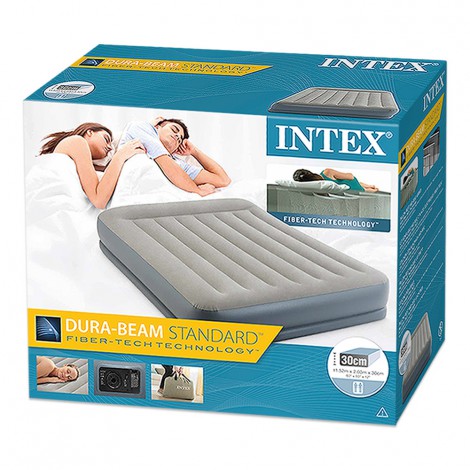 Colchão Insuflável  - Dura-beam Standard, Pillow Rest Midrise - 152x203x30cm
 - INTEX - Image 6