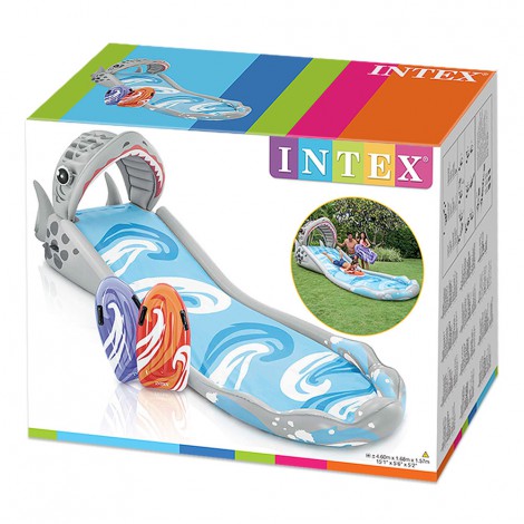 Escorregador Insuflável  Tuburão com Pranchas
 - INTEX - Image 6