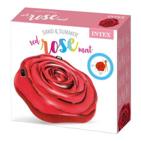Rosa Vermelha Realista Insuflável 137x132cm 
 - INTEX - Image 6