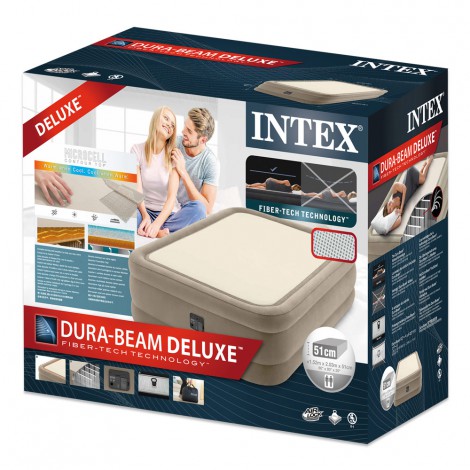 Cama Insuflável  com Thermalux, Calor e Frio
 - INTEX - Image 7