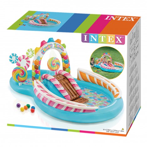 Centro de Jogos Aquático  - Candy Zone - 295x191x130cm 
 - INTEX - Image 7