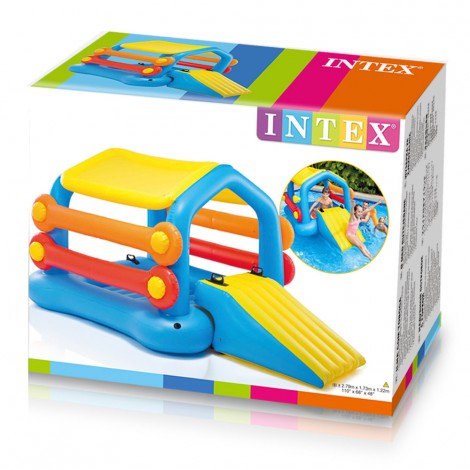Centro de Jogos Insuflável  & Escorrega-279x137x122cm 
 - INTEX - Image 7