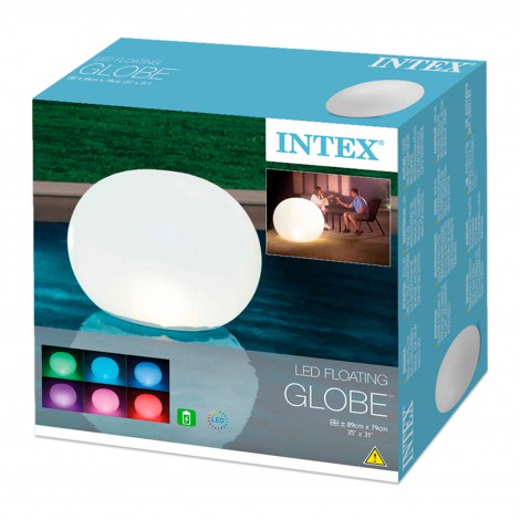 Lâmpada Led Circular  7 Cores 89x79cm - INTEX - Image 6
