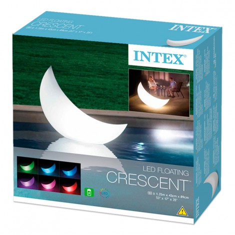 Lâmpada Led Lua 7 Cores 43x135x89cm - INTEX - Image 6