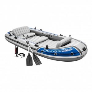 Barco Insuflável  Excursion 5 & 2 Remos - 366x168x43cm
 - INTEX