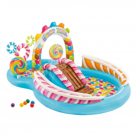 Centro de Jogos Aquático  - Candy Zone - 295x191x130cm 
 - INTEX