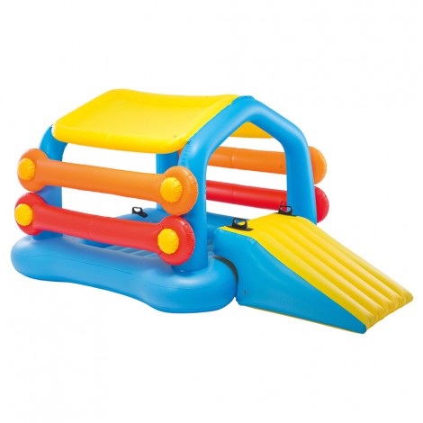 Centro de Jogos Insuflável  & Escorrega-279x137x122cm 
 - INTEX